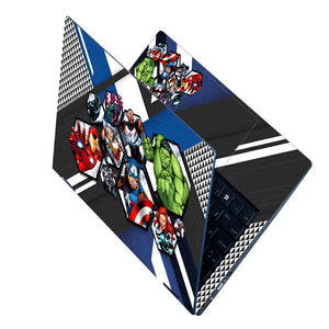 Avengers Team Hexagon Laptop Skin - View 2