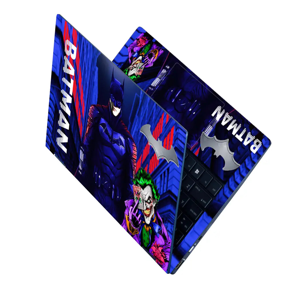 Batman Blue Laptop Skin - View 2