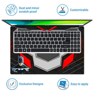 Batman Dark Knight Armor Laptop Skin - View 5