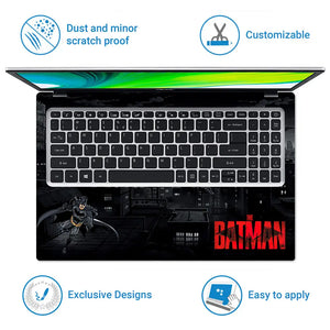 Batman Gotham City View Laptop Skin - View 5