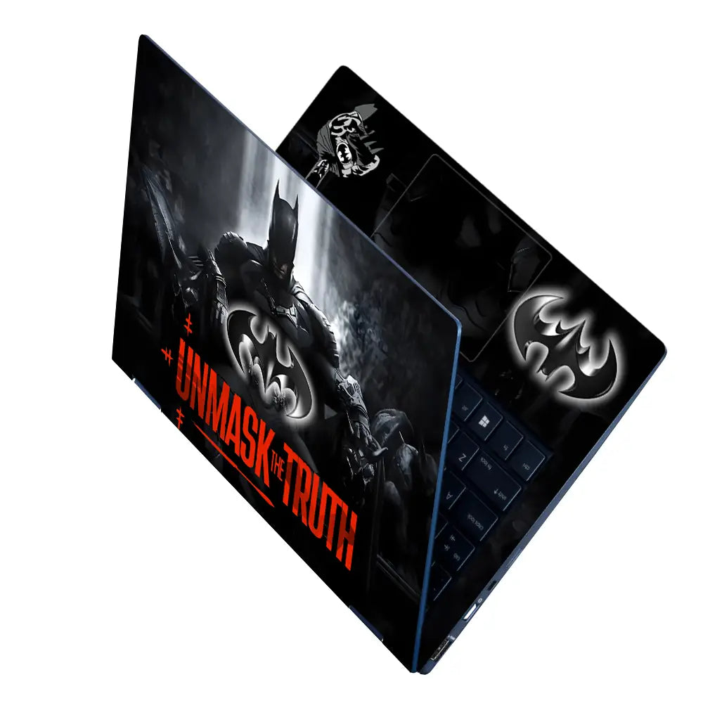 Batman Unmask the Truth Laptop Skin - View 2