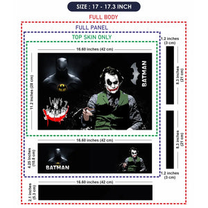 Batman Why So Serious Laptop Skin - View 9