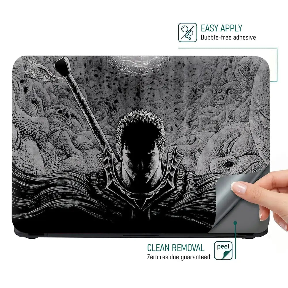 Berserk Guts Berserker Armor Laptop Skin - View 4