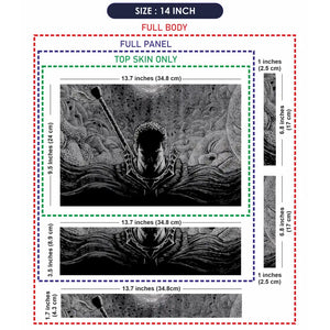 Berserk Guts Berserker Armor Laptop Skin - View 7