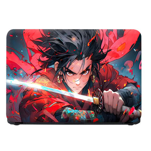 Blade of the Anime Samurai Laptop Skin - View 4