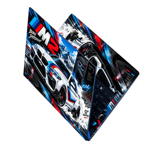 BMW M2 Drift Born Different Laptop Skin - View 2