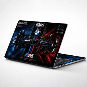 BMW Motorsport F1 Concept Top View Laptop Skin - View 1