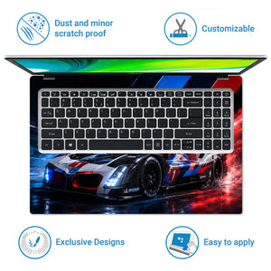 BMW Motorsport M Laptop Skin - View 5