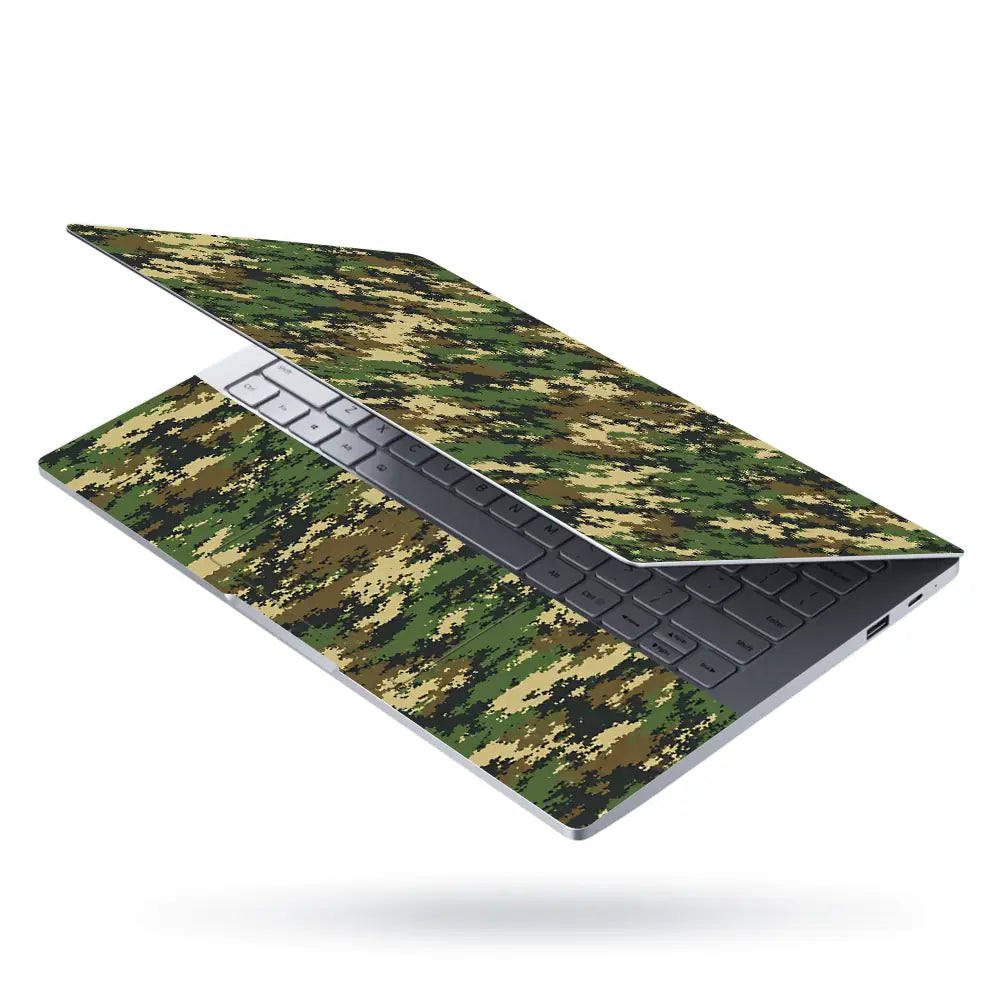 Camouflage Army Digital Laptop Skin - View 3