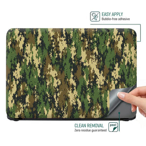 Camouflage Army Digital Laptop Skin - View 4