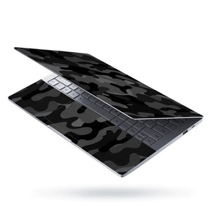 Camouflage Blackout Laptop Skin - View 3