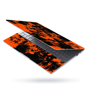 Camouflage Blaze Orange Laptop Skin - View 3