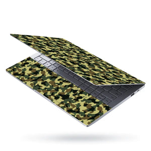Camouflage Dense Green Micro Laptop Skin - View 3