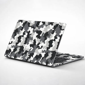 Camouflage Grey Urban Laptop Skin - View 1