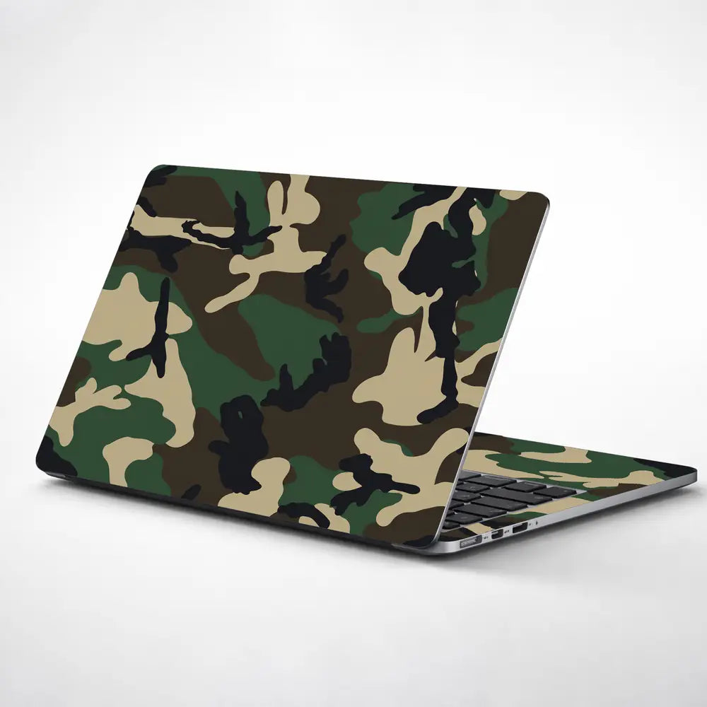 Camouflage M81 Woodland Laptop Skin - View 1