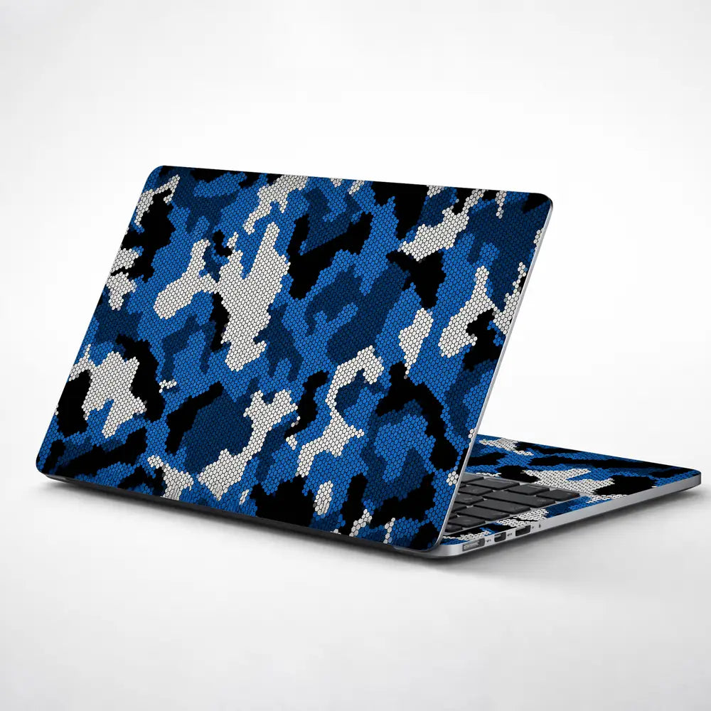 Camouflage Navy Urban Laptop Skin - View 1
