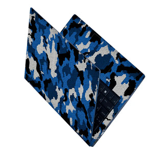 Camouflage Navy Urban Laptop Skin - View 2