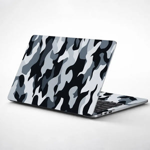 Camouflage Snow Urban Laptop Skin - View 1