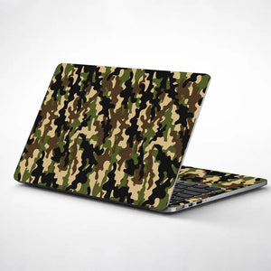 Camouflage Traditional Woodland Laptop Skin - View 1
