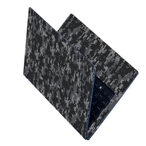 Camouflage Urban Grey Digital Laptop Skin - View 2