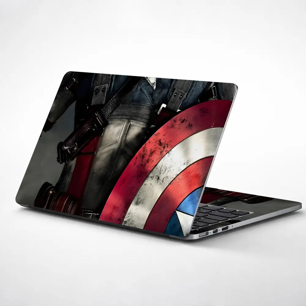 Captain Half View Laptop Skin - View 1