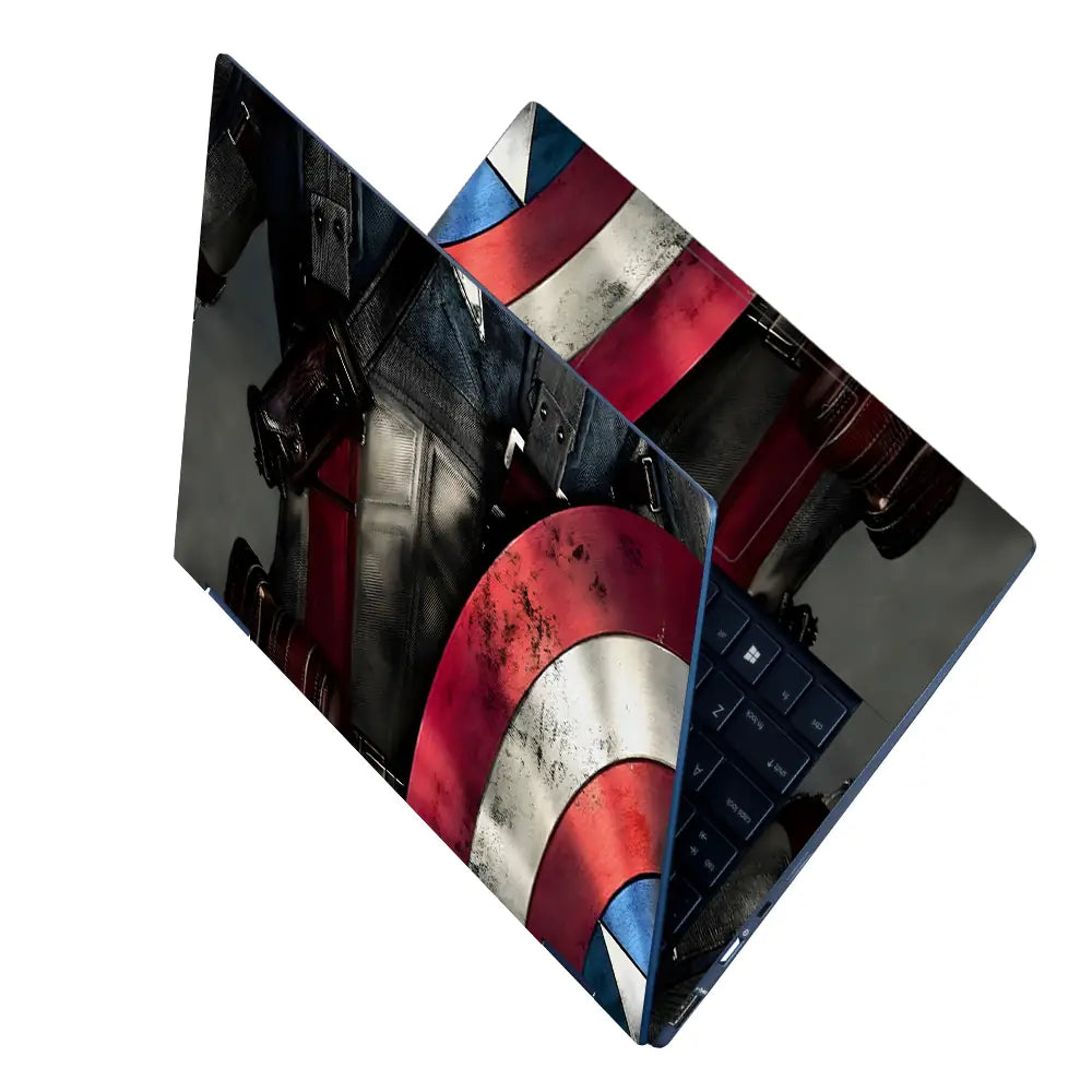 Captain Half View Laptop Skin - View 2