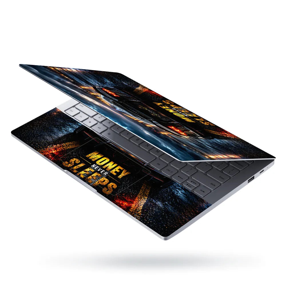 Cars Lamborghini Mansory Money Never Sleeps Laptop Skin - View 3