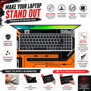 Cyberpunk Circuit Board Wallpaper Laptop Skin - View 5