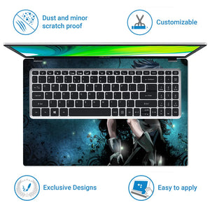 Dark Anime Laptop Skin - View 5