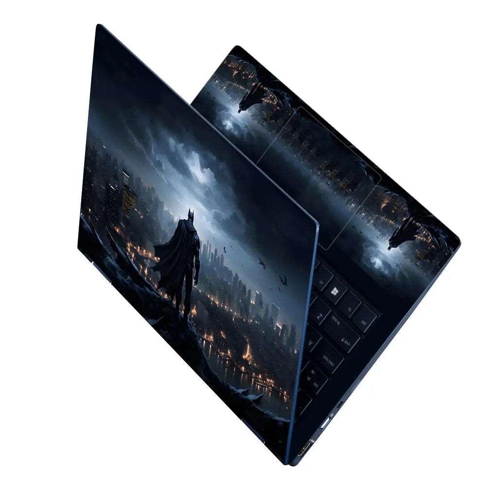 Dark Night Bats Laptop Skin - View 2
