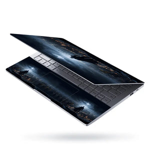 Dark Night Bats Laptop Skin - View 3