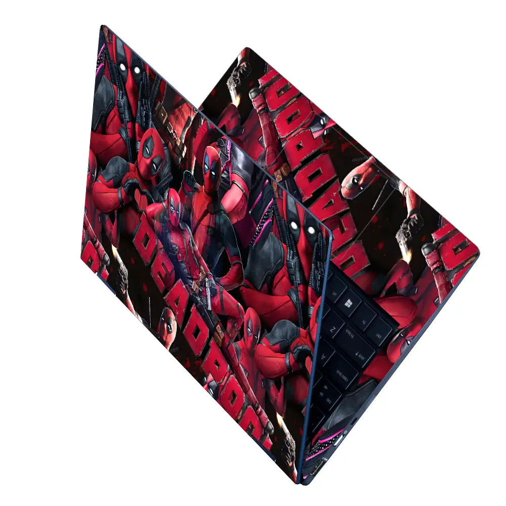 Deadpool Multiverse Madness Laptop Skin - View 2