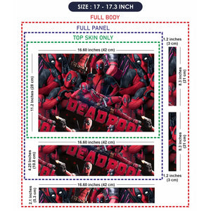 Deadpool Multiverse Madness Laptop Skin - View 9