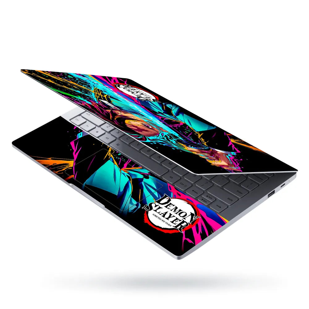 Demon Slayer Anime Laptop Skin - View 3