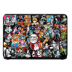 Demon Slayer Collage Laptop Skin - View 4