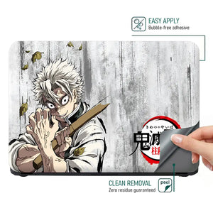 Demon Slayer Sanemi Hashira Arc Laptop Skin - View 4