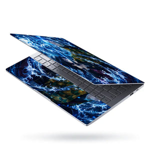 Demon Slayer Tomioka Water Laptop Skin - View 3