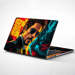 Discipline Creates Freedom Laptop Skin - View 1