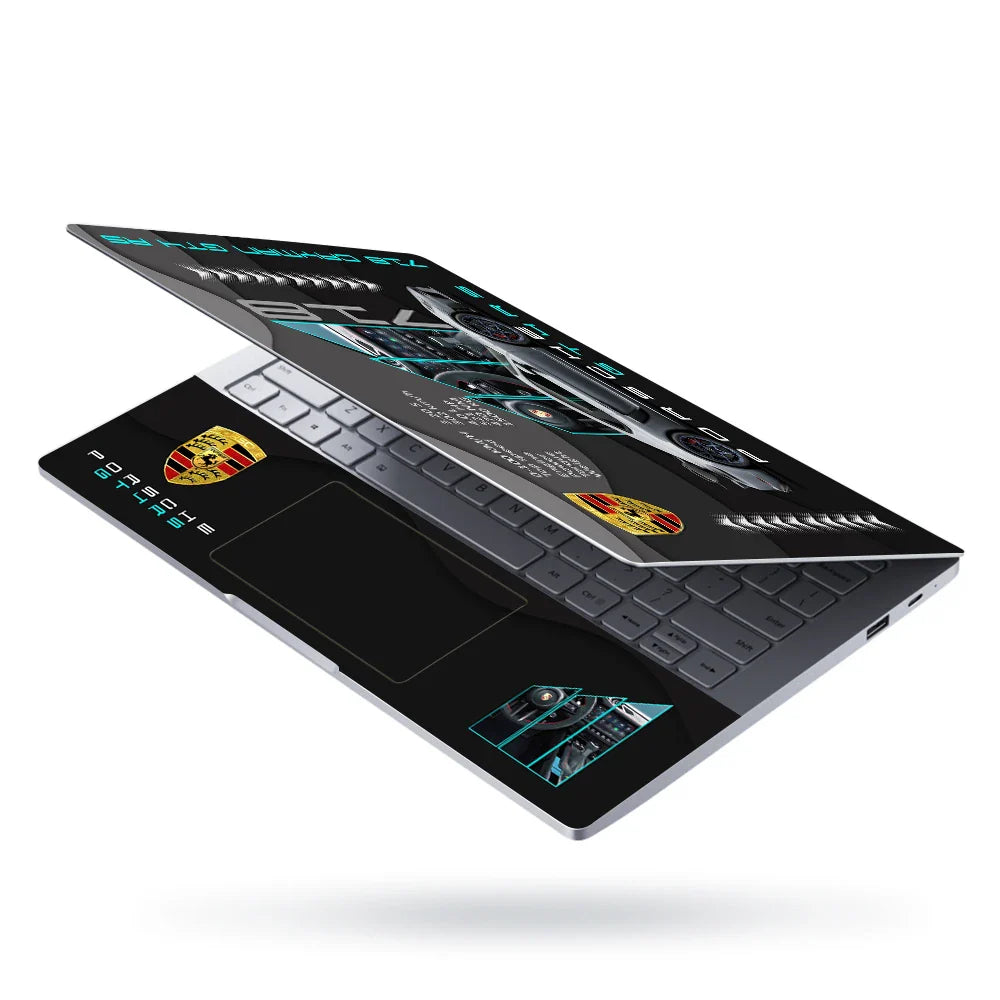 Universal Laptop Skin - Porsche 718 Cayman Style