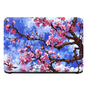 Laptop Skin - Vibrant Anime Cherry Blossom Blue Sky