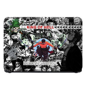 Universal Laptop Skin - Zoro King of Hell Anime Collage