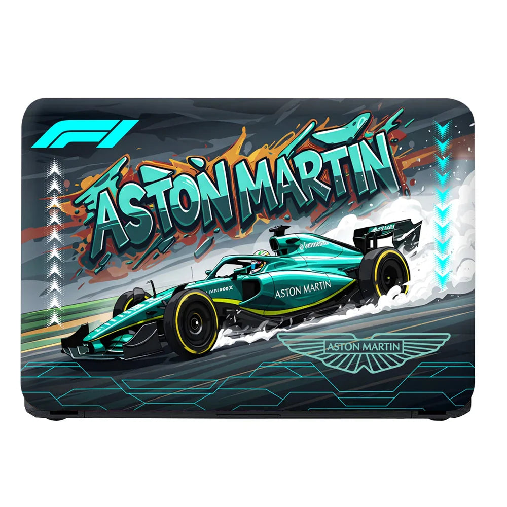 Universal Laptop Skin - Aston Martin F1 Speed Art
