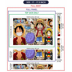 Laptop Skin - Vibrant Anime Pirate Adventure Cheerful Mood