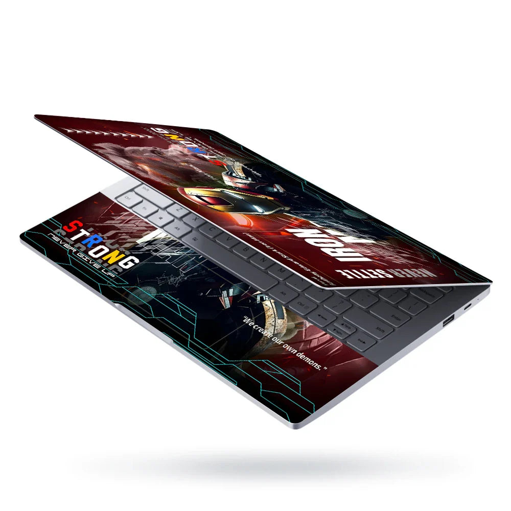 Universal Laptop Skin - Iron Man Stark Never Settle