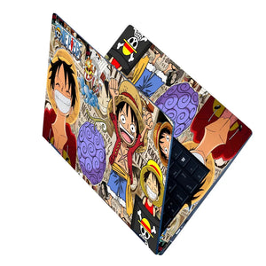 Laptop Skin - Vibrant Anime Pirate Adventure Cheerful Mood