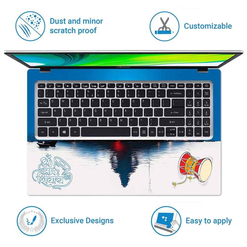 Laptop Skin - Lord Shiva Meditation Om Namah Shivaya