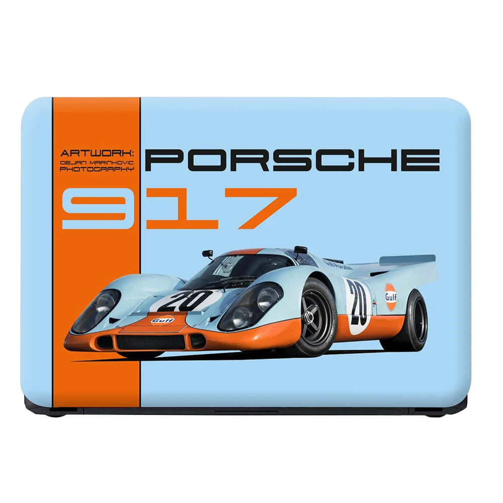 Universal Laptop Skin - Porsche 917 Orange