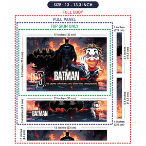 Universal Laptop Skin - Batman Dark Fire Poster