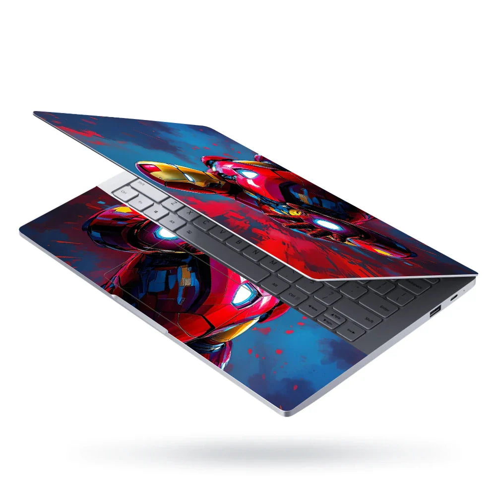 Universal Laptop Skin - Spider-Man Suit Red Blue Back
