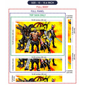 Universal Laptop Skin - Superhero Team Art